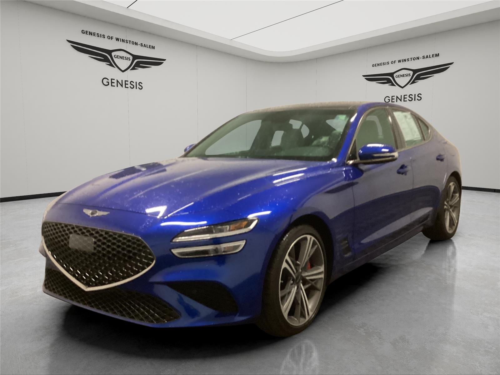Kawah Blue 2025 Genesis G70 Sedan Rear-Wheel Drive Automatic