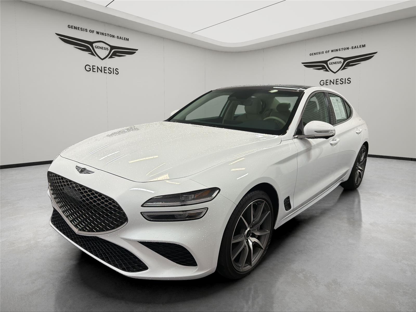 Alta White 2026 Genesis G70 Sedan Rear-Wheel Drive Automatic