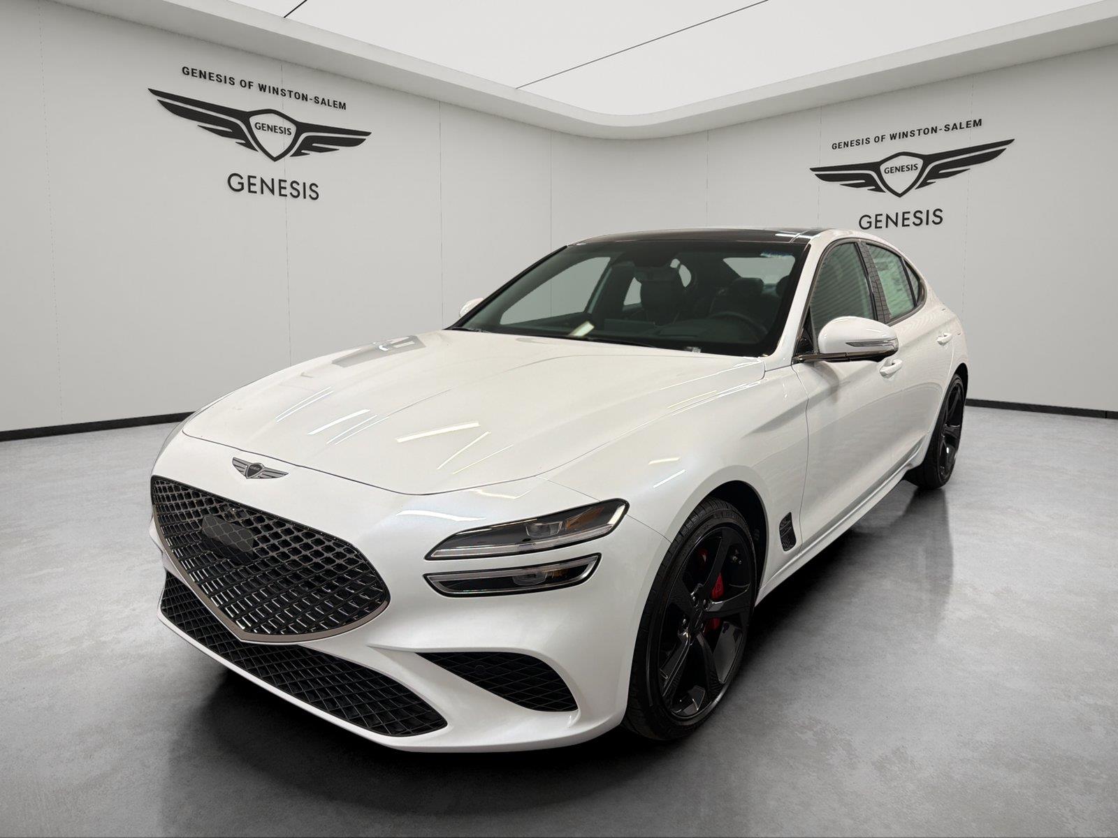Uyuni White 2026 Genesis G70 Sedan All-Wheel Drive Automatic