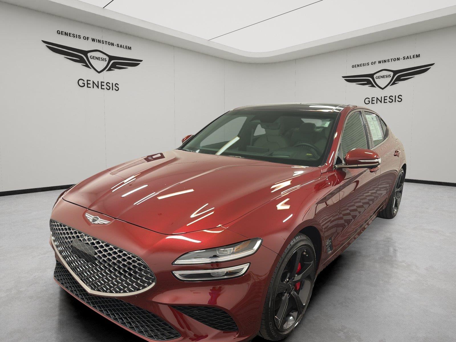 Cavendish Red 2026 Genesis G70 Sedan All-Wheel Drive Automatic