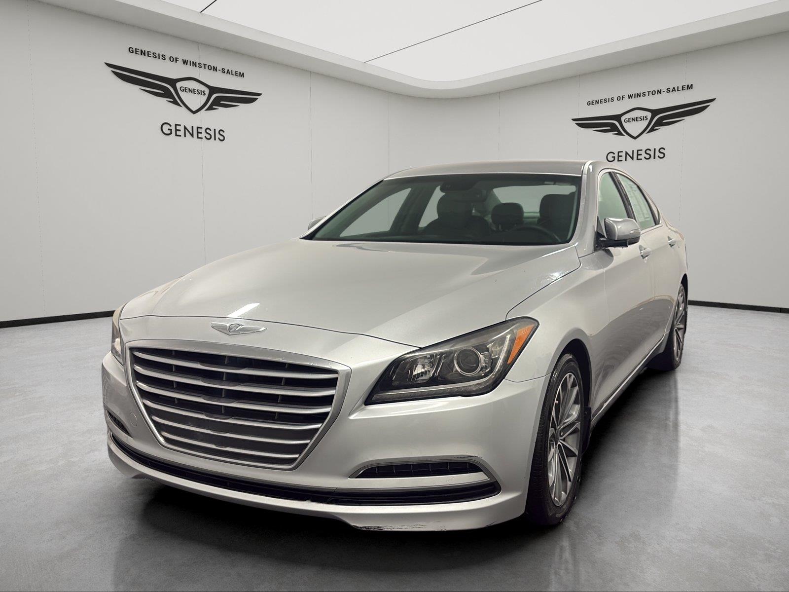 Santiago Silver 2015 Hyundai Genesis Sedan Rear-Wheel Drive Automatic