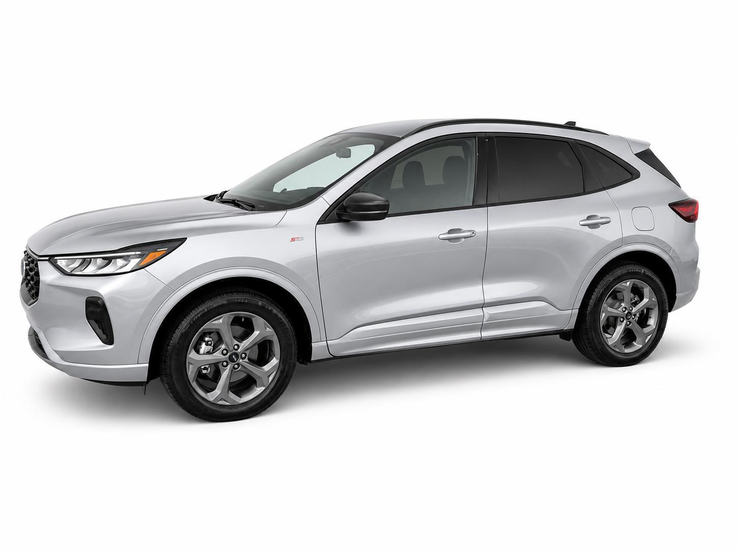 Iconic Silver 2024 Ford Escape ST-Line AWD SUV / Crossover All-Wheel Drive 8-Speed Automatic