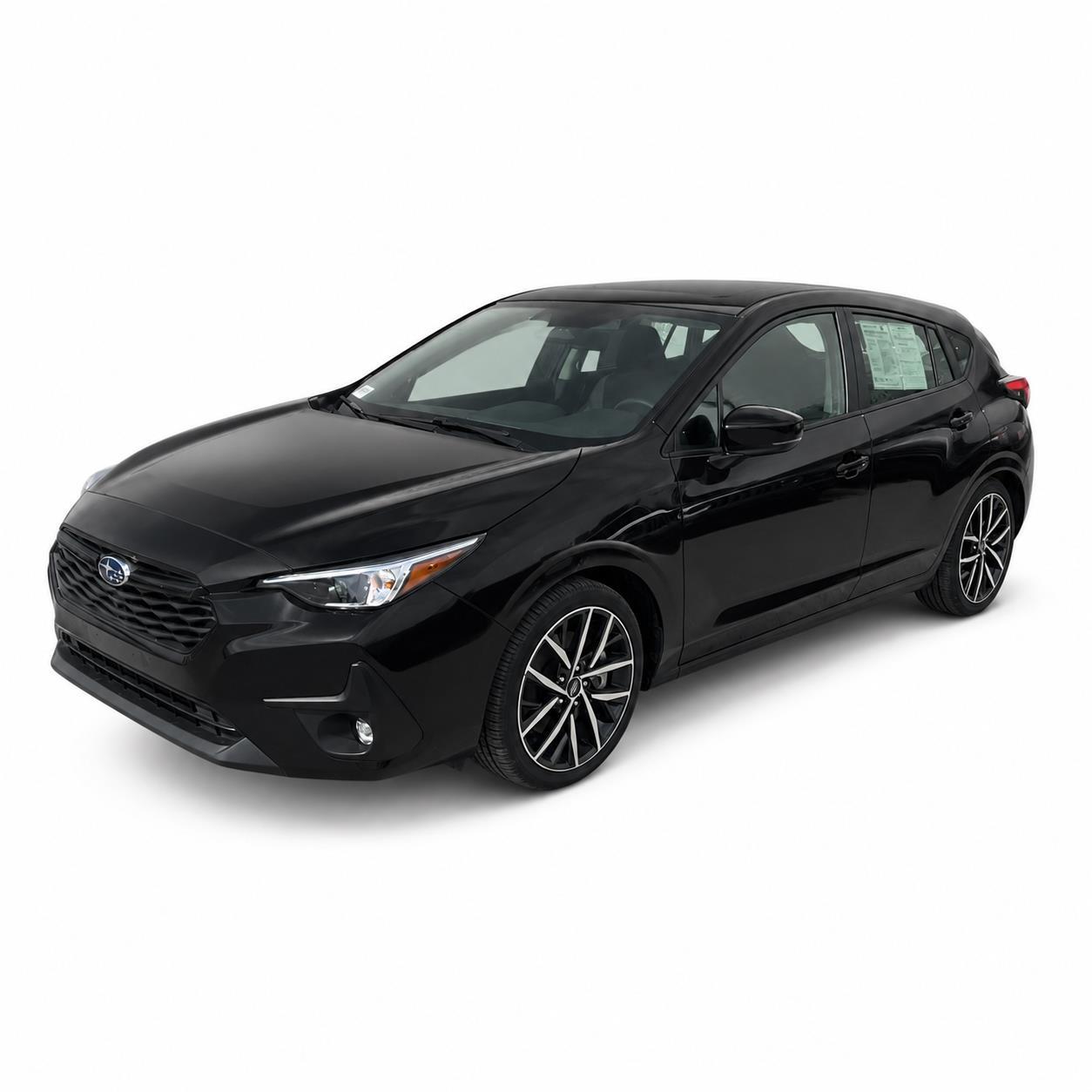 Crystal Black Silica 2025 Subaru Impreza Sport AWD Wagon All-Wheel Drive Continuously Variable Transmission