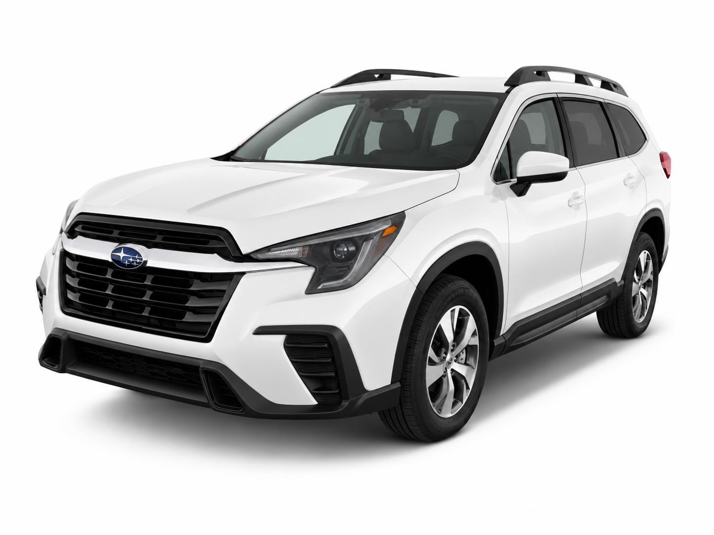 Crystal White Pearl 2025 Subaru Ascent Premium 8-Passenger AWD SUV / Crossover All-Wheel Drive Continuously Variable Transmission