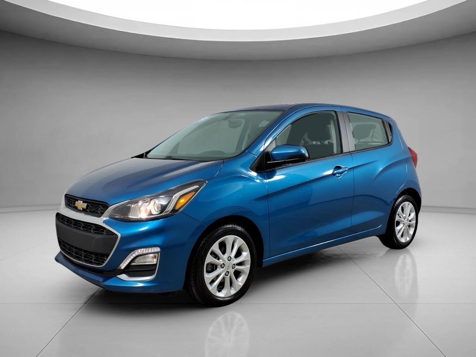 Caribbean Blue Metallic 2019 Chevrolet Spark 1LT FWD Hatchback Front-Wheel Drive Continuously Variable Transmission