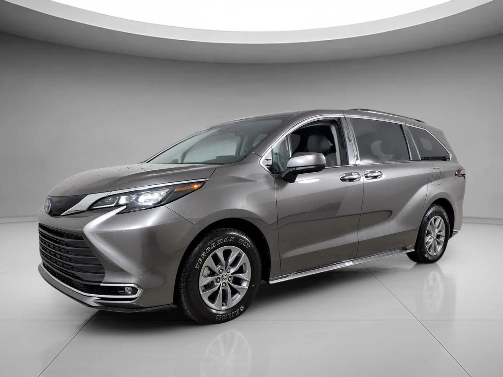 Predawn Gray Mica 2024 Toyota Sienna XLE 7-Passenger FWD Minivan Front-Wheel Drive Continuously Variable Transmission