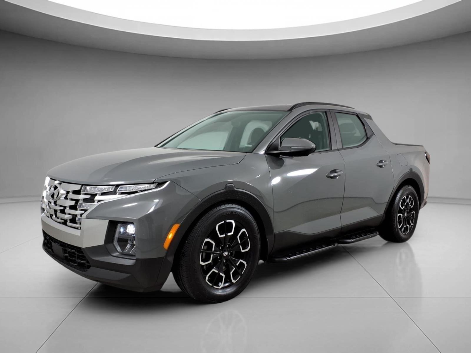 Hampton Gray 2023 Hyundai Santa Cruz SEL Premium Crew Cab AWD Pickup Truck All-Wheel Drive Automatic
