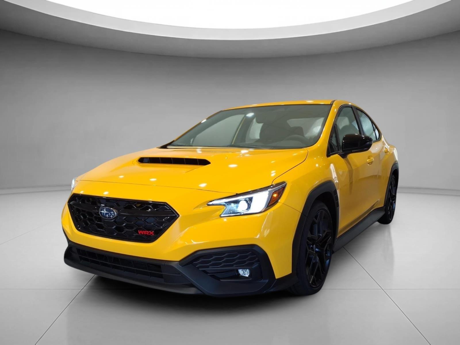 Sunrise Yellow 2026 Subaru WRX tS AWD Sedan All-Wheel Drive Manual