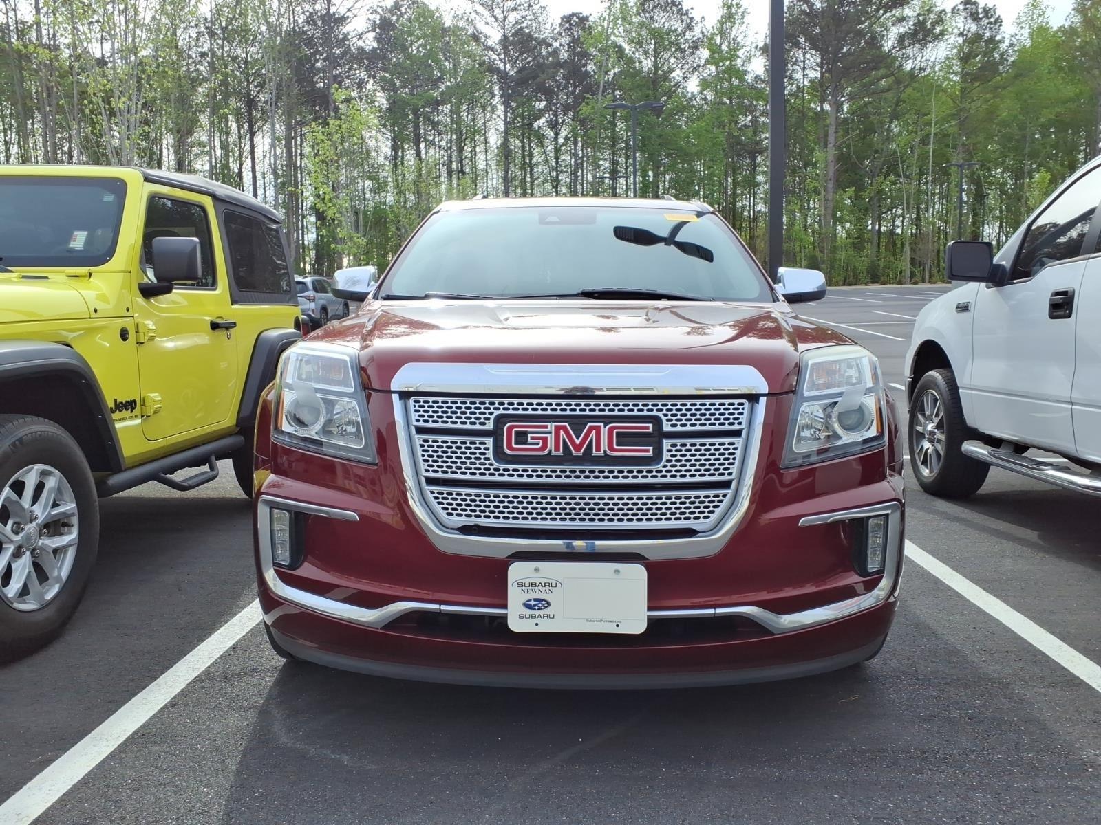 Crimson Red Tintcoat 2016 GMC Terrain Denali SUV / Crossover Front-Wheel Drive 6-Speed Automatic