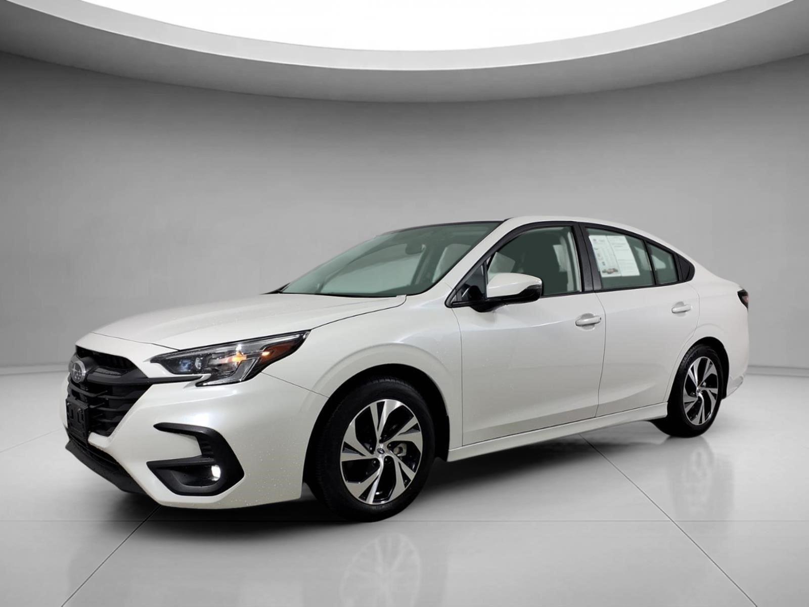 Crystal White Pearl 2025 Subaru Legacy Premium AWD Sedan All-Wheel Drive Continuously Variable Transmission