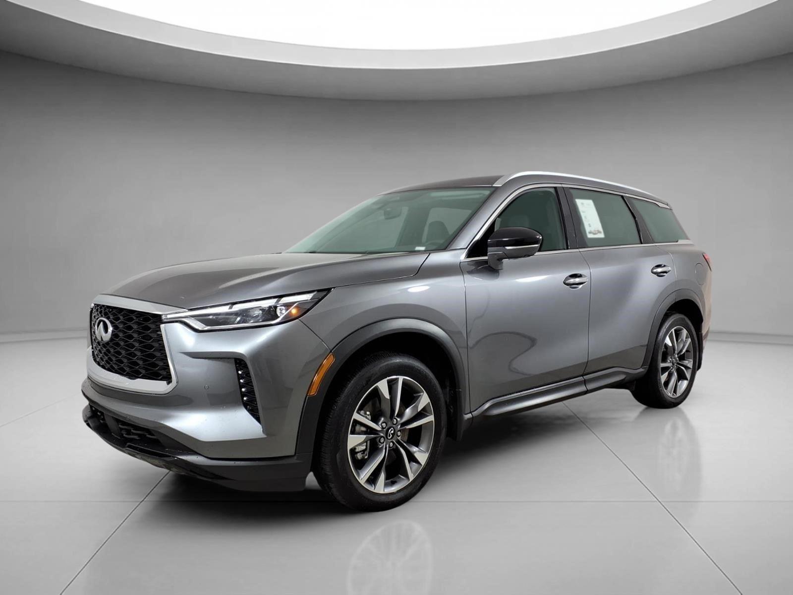 Gray (Graphite Shadow) 2023 INFINITI QX60 Luxe FWD SUV / Crossover Front-Wheel Drive Automatic