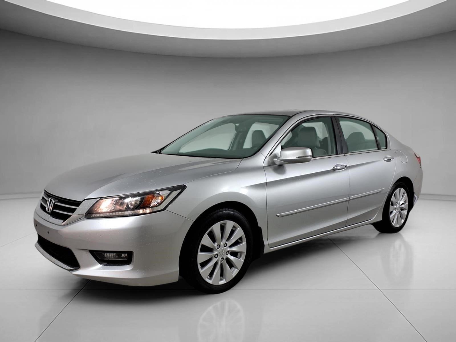 Alabaster Silver Metallic 2015 Honda Accord EX-L Sedan Front-Wheel Drive