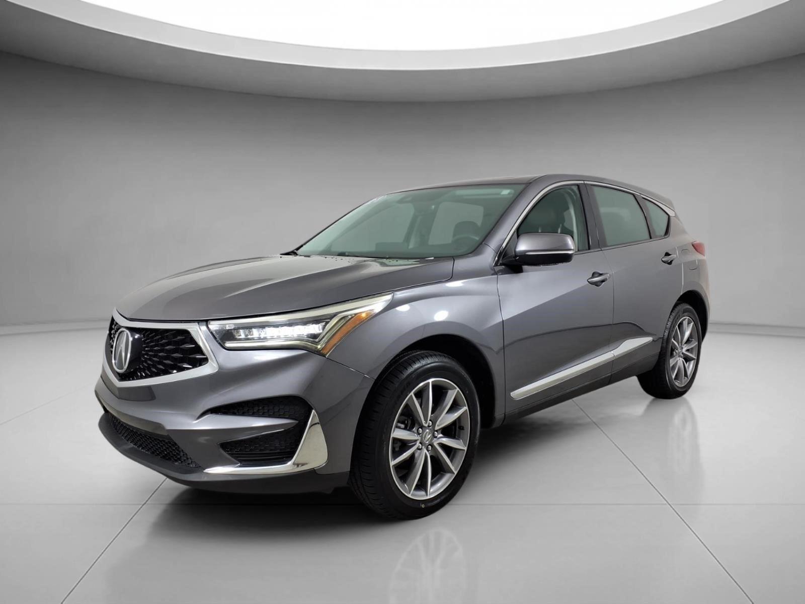 Gray (Modern Steel Metallic) 2021 Acura RDX FWD with Technology Package SUV / Crossover Front-Wheel Drive Automatic