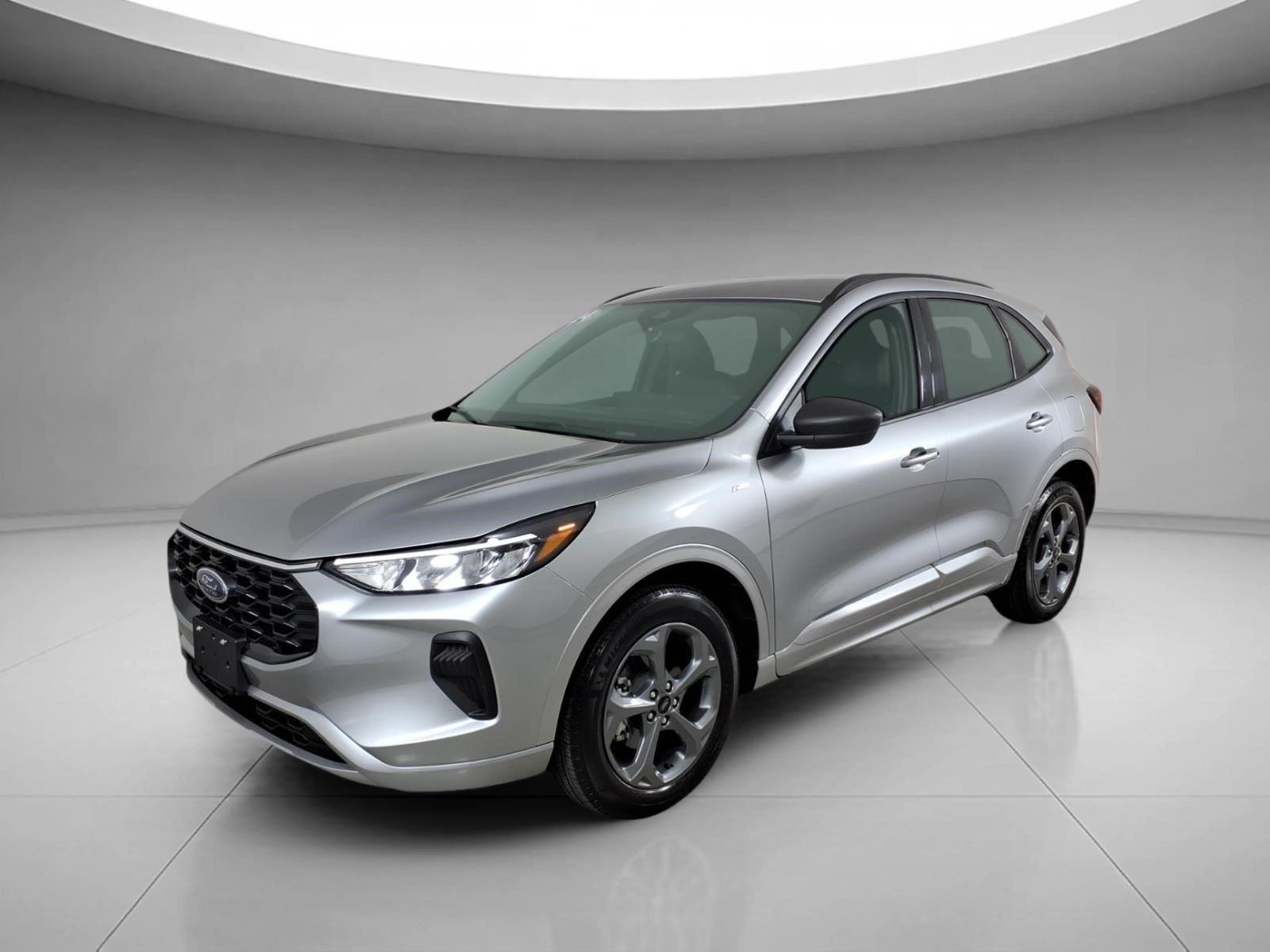 Iconic Silver 2024 Ford Escape SUV / Crossover All-Wheel Drive 8-Speed Automatic