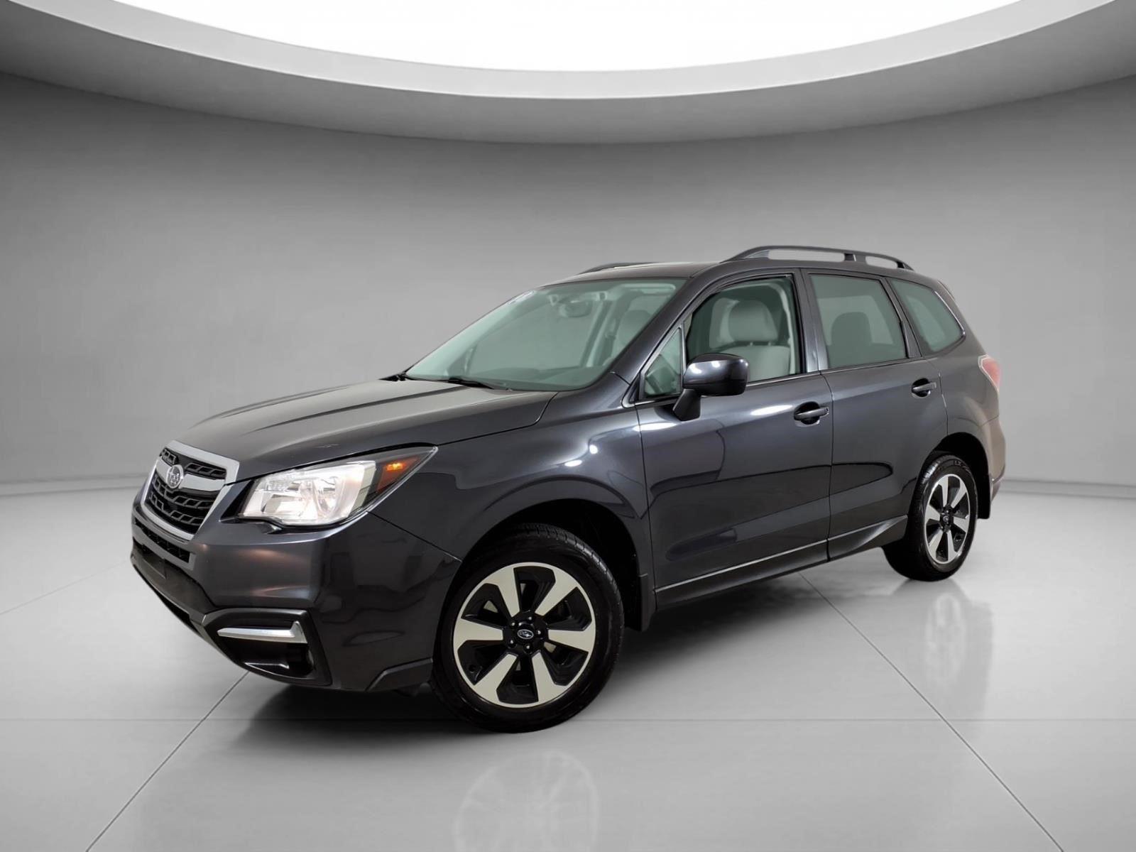 Dark Gray Metallic 2018 Subaru Forester 2.5i Premium SUV / Crossover All-Wheel Drive Continuously Variable Transmission