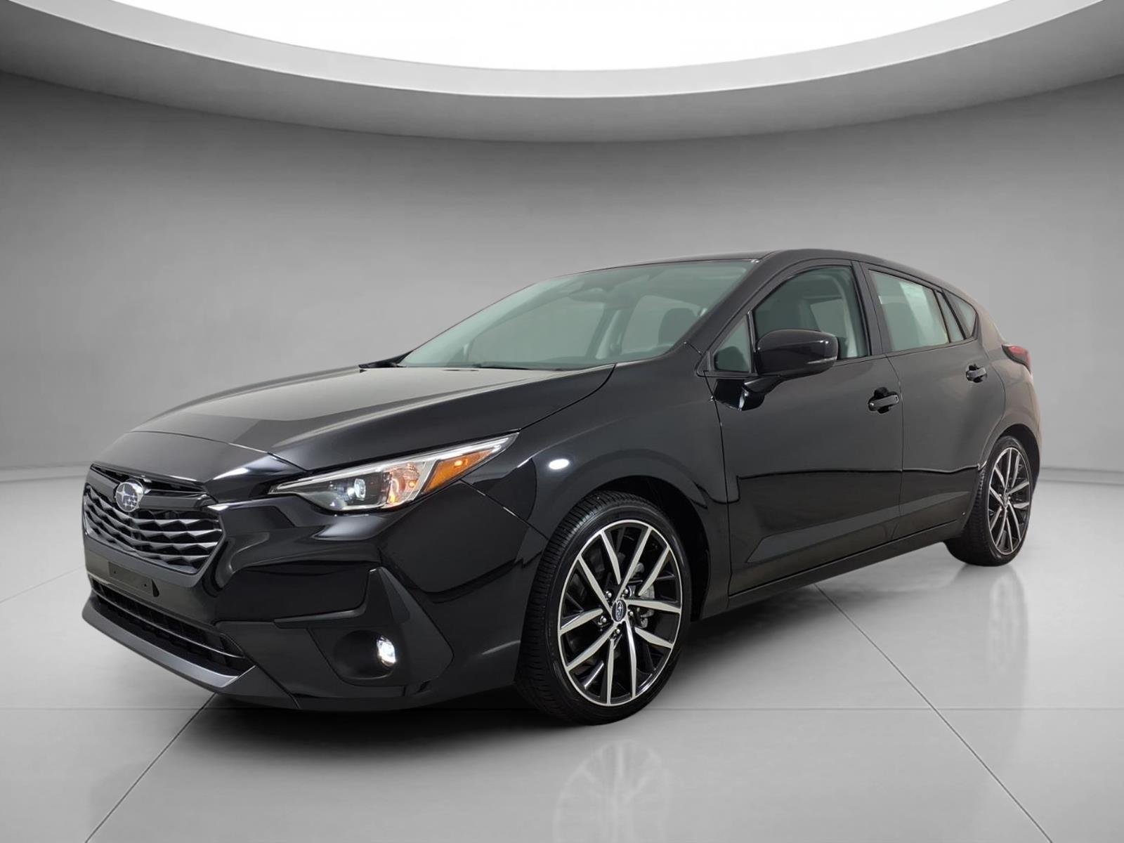 Crystal Black Silica 2025 Subaru Impreza Sport AWD Wagon All-Wheel Drive Continuously Variable Transmission