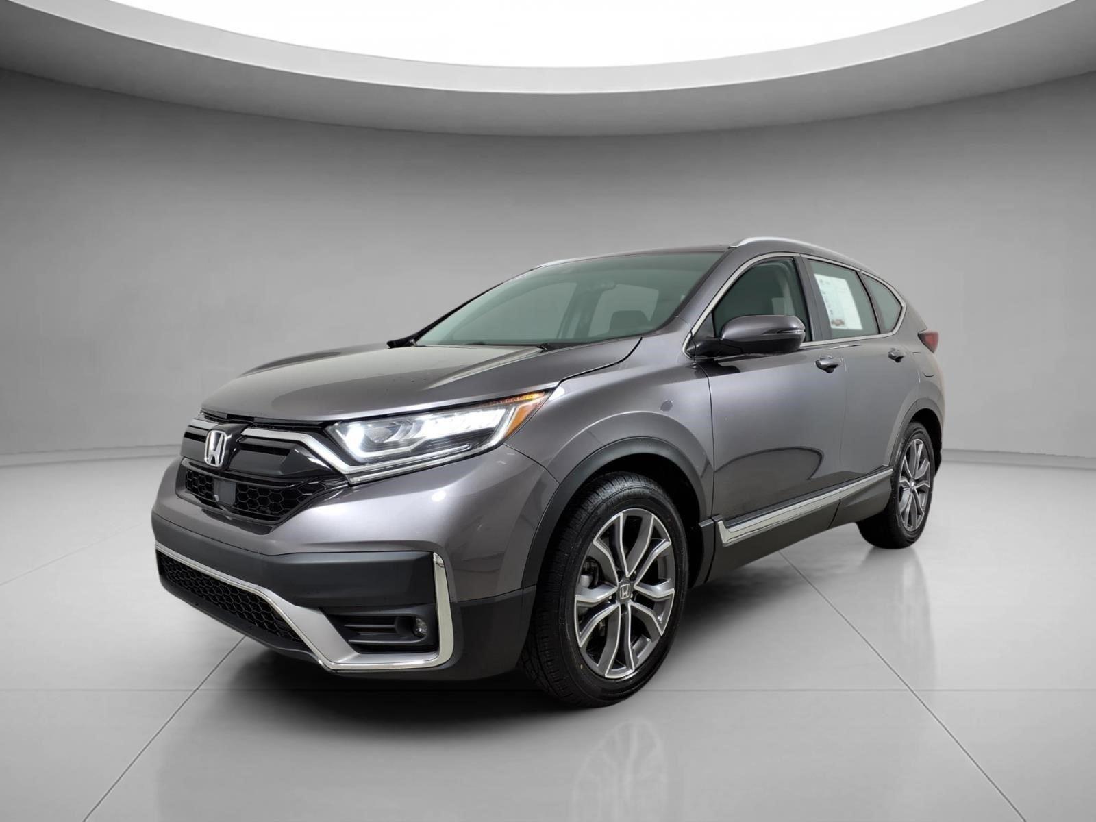 Gray (Modern Steel Metallic) 2021 Honda CR-V SUV / Crossover Front-Wheel Drive Continuously Variable Transmission