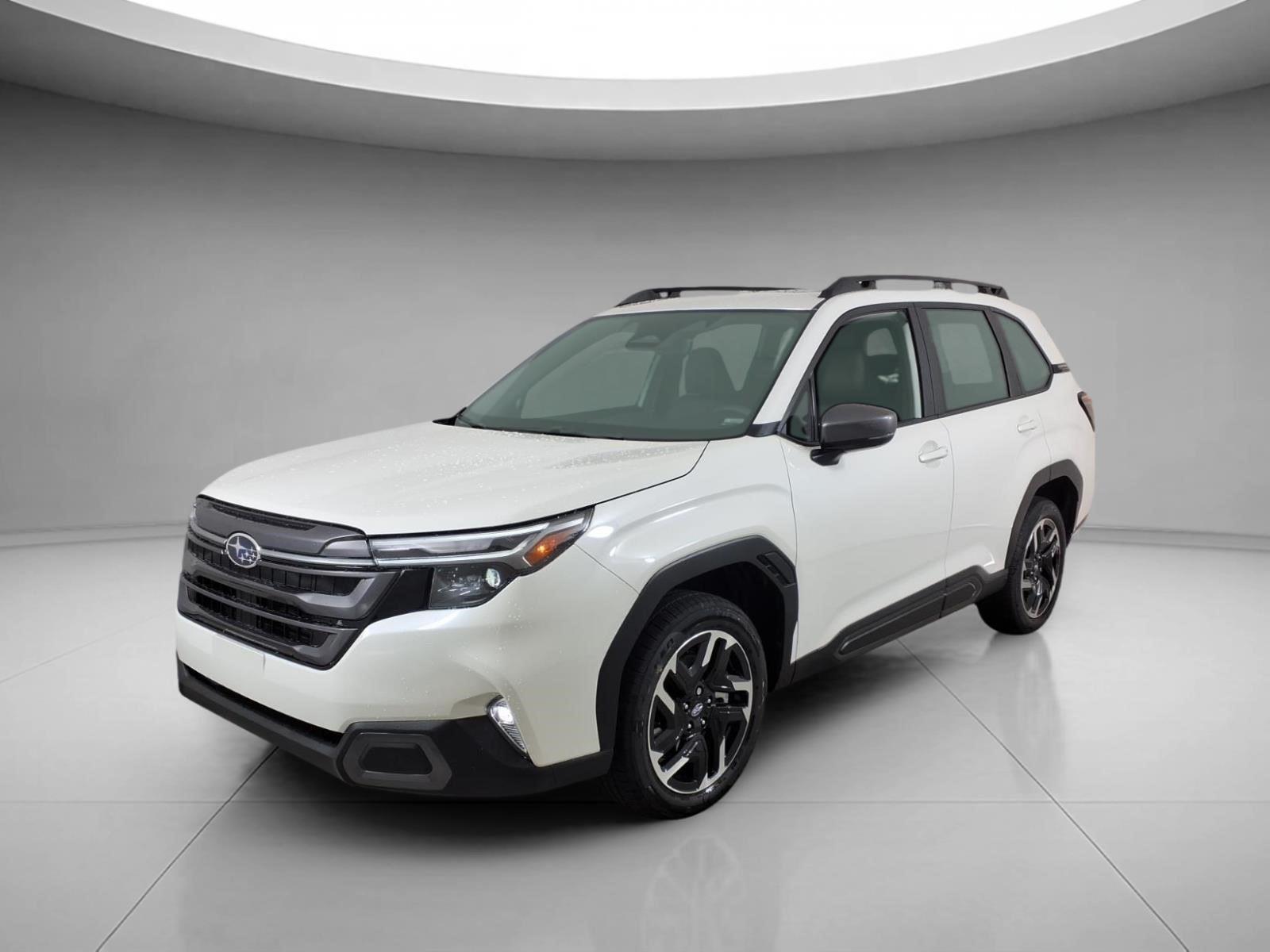 Crystal White Pearl 2026 Subaru Forester SUV / Crossover All-Wheel Drive Continuously Variable Transmission