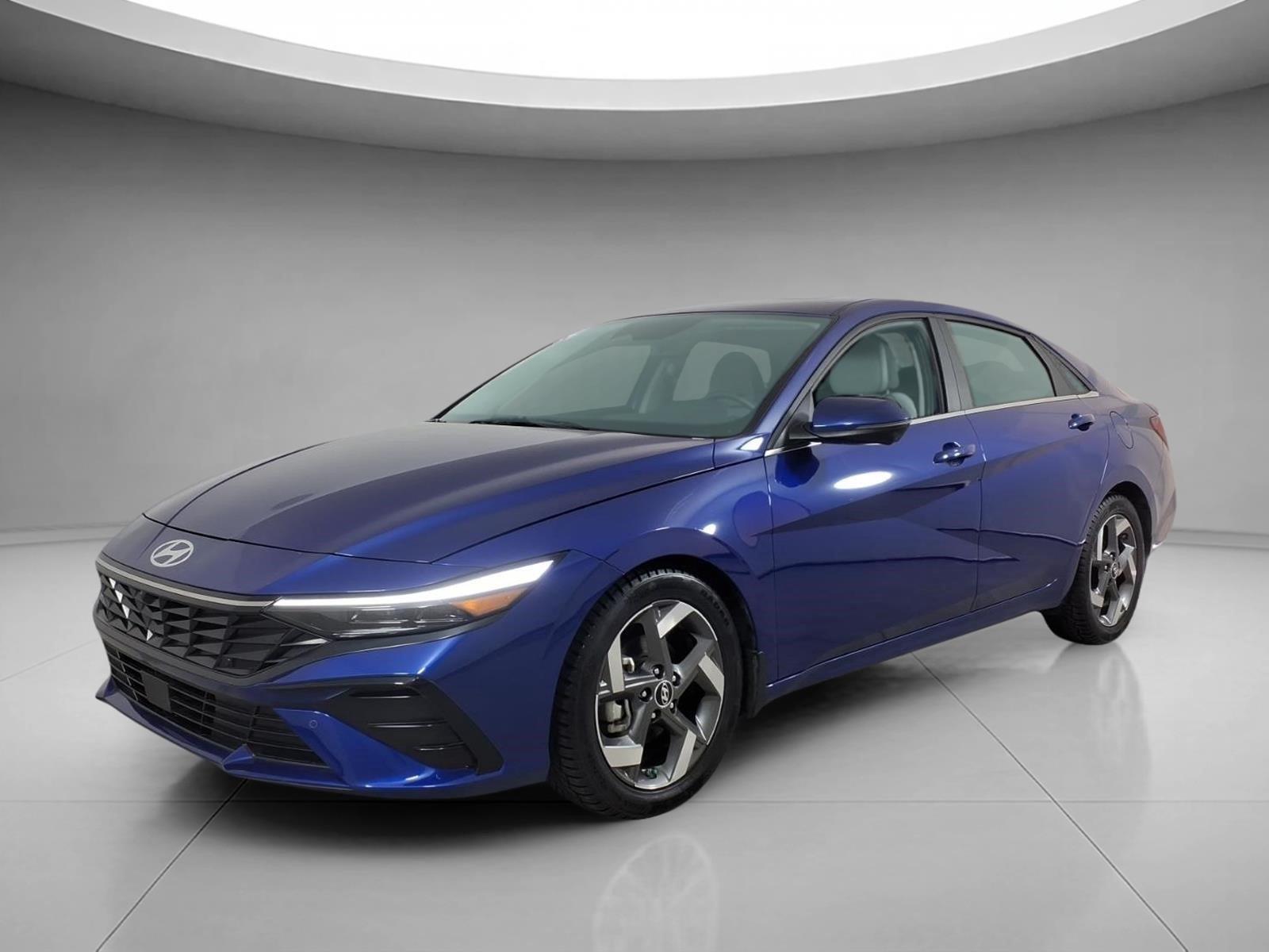 Intense Blue 2024 Hyundai Elantra Sedan Front-Wheel Drive Continuously Variable Transmission