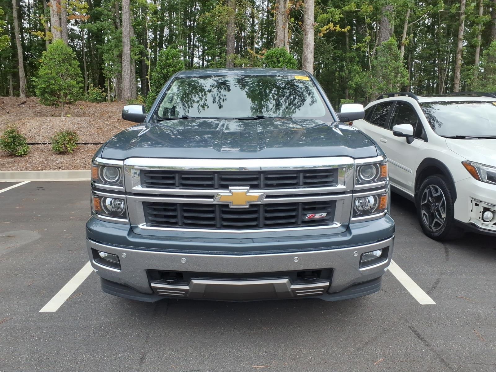 Blue Granite Metallic 2014 Chevrolet Silverado 1500 Pickup Truck Four-Wheel Drive 6-Speed Automatic