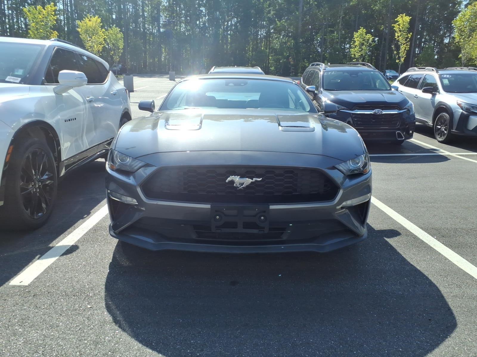 Carbonized Gray 2023 Ford Mustang Convertible Rear-Wheel Drive Automatic