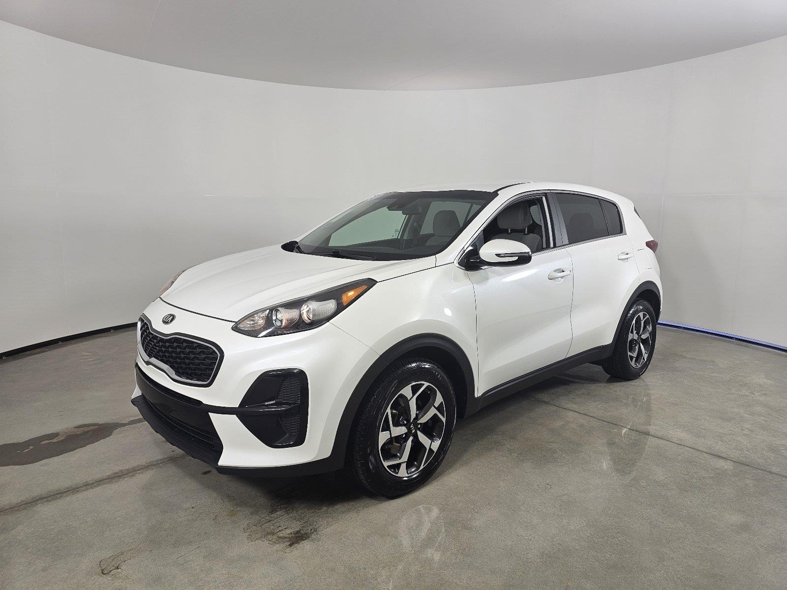Snow White Pearl 2021 Kia Sportage SUV / Crossover Front-Wheel Drive 6-Speed Automatic