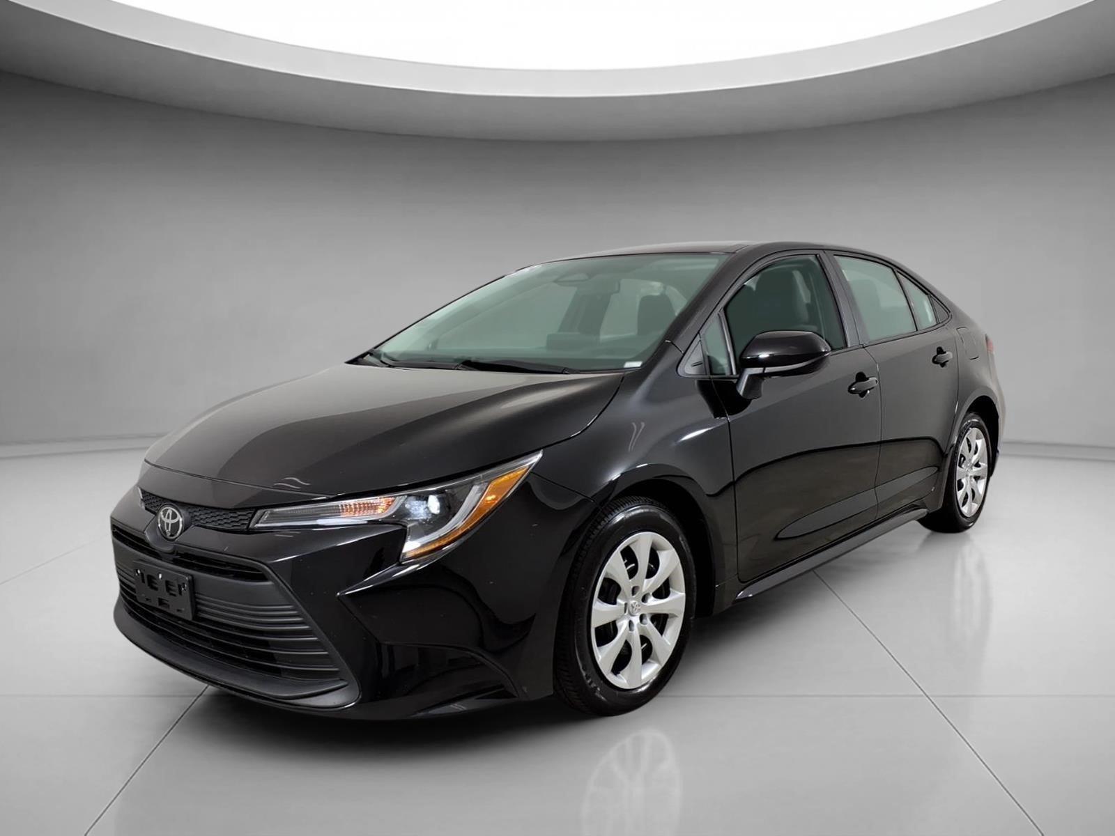 Midnight Black Metallic 2025 Toyota Corolla Sedan Front-Wheel Drive Continuously Variable Transmission