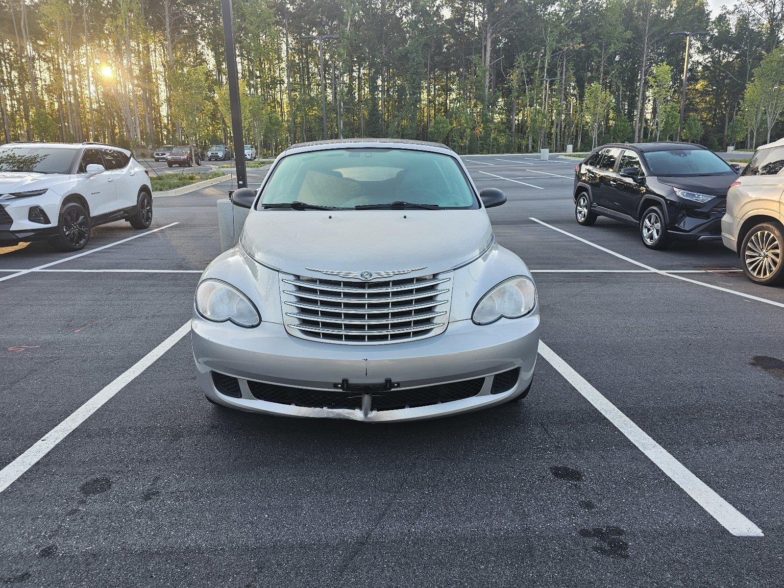 Bright Silver Metallic 2007 Chrysler PT Cruiser Convertible Front-Wheel Drive 4-Speed Automatic
