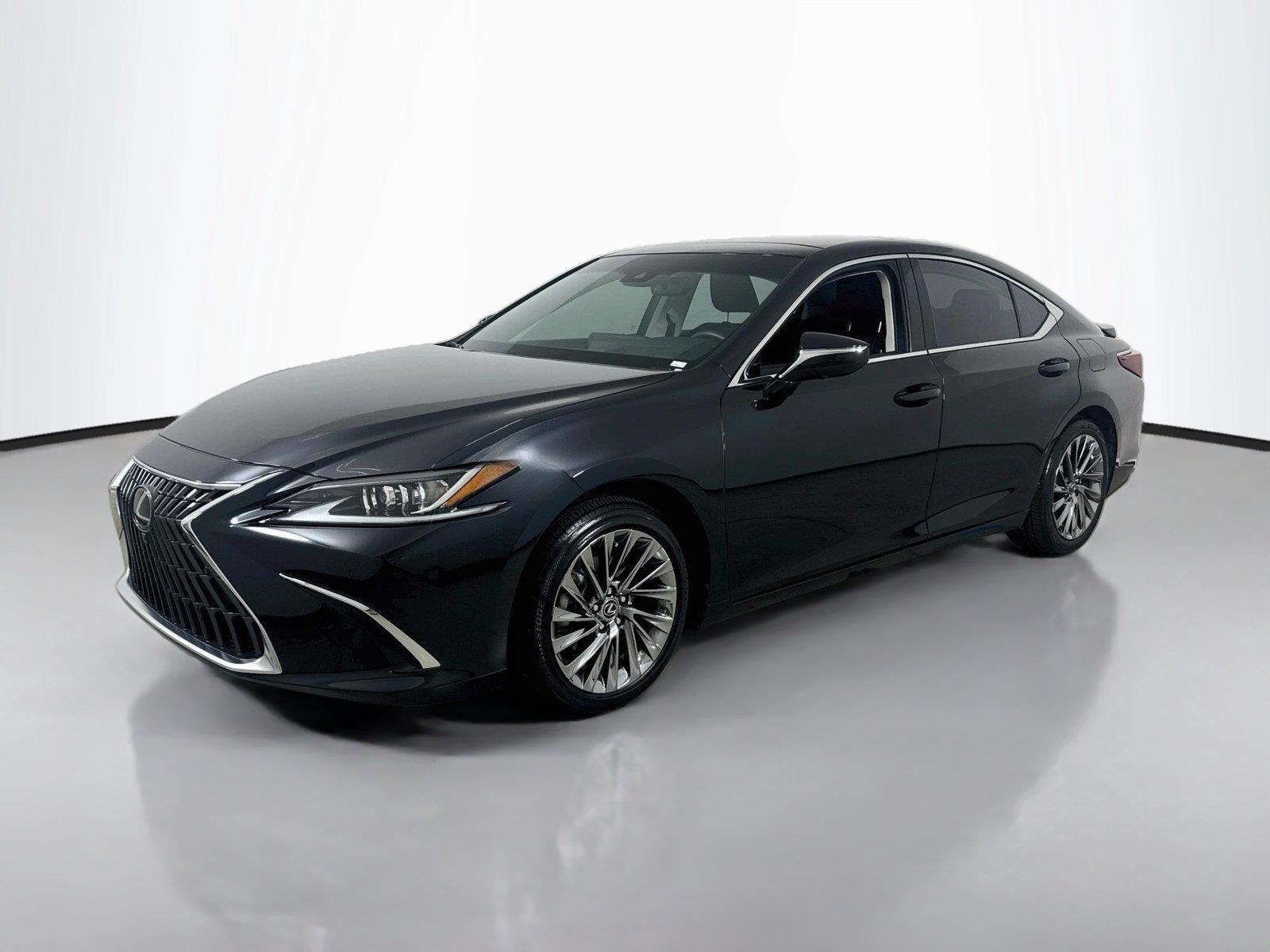 Black (Caviar) 2024 Lexus ES Sedan Front-Wheel Drive Automatic