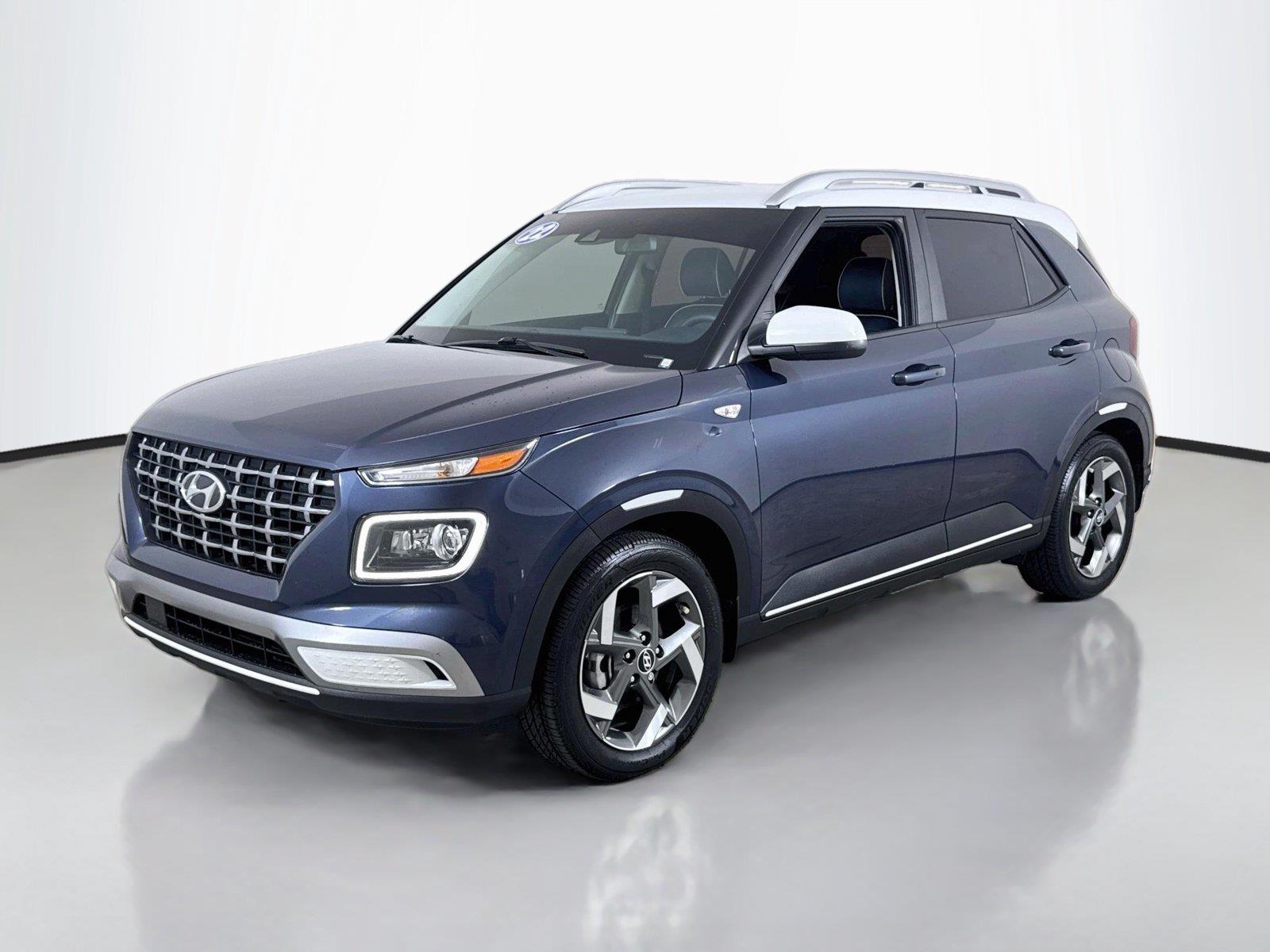Denim w/White Roof 2022 Hyundai Venue SUV / Crossover Front-Wheel Drive Continuously Variable Transmission