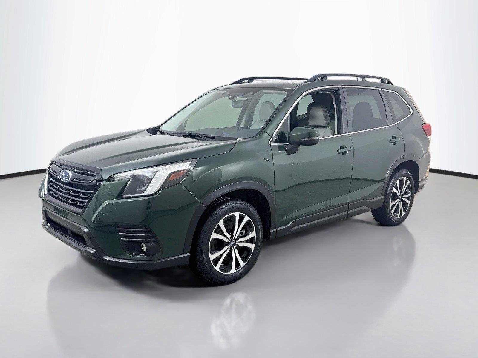 Cascade Green Silica 2024 Subaru Forester SUV / Crossover All-Wheel Drive Continuously Variable Transmission