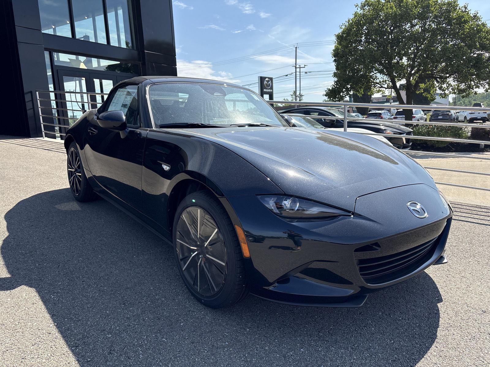 Jet Black Mica 2026 Mazda MX-5 Miata Convertible Rear-Wheel Drive Manual