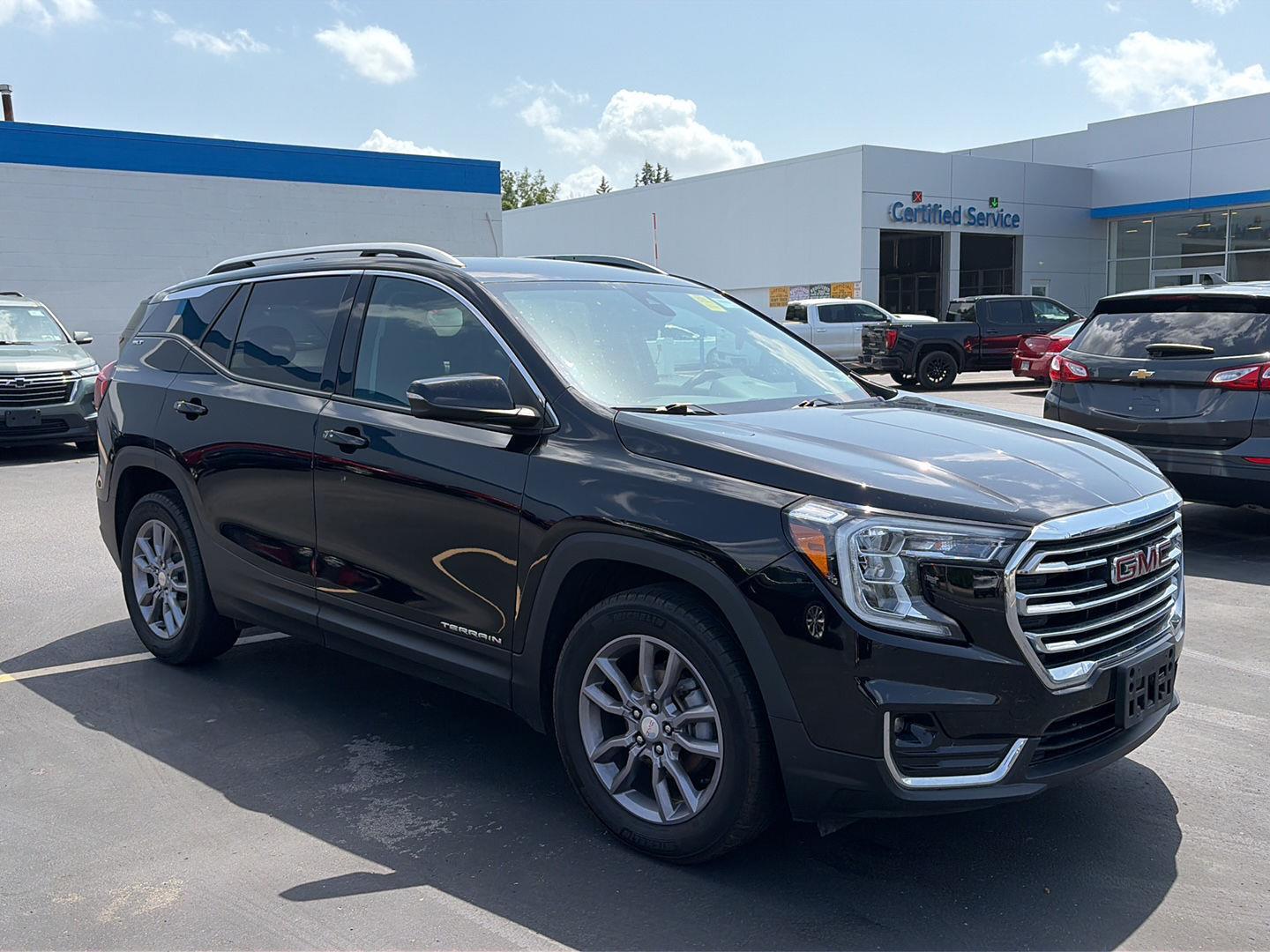 Black (Ebony Twilight Metallic) 2023 GMC Terrain SUV / Crossover Front-Wheel Drive 9-Speed Automatic