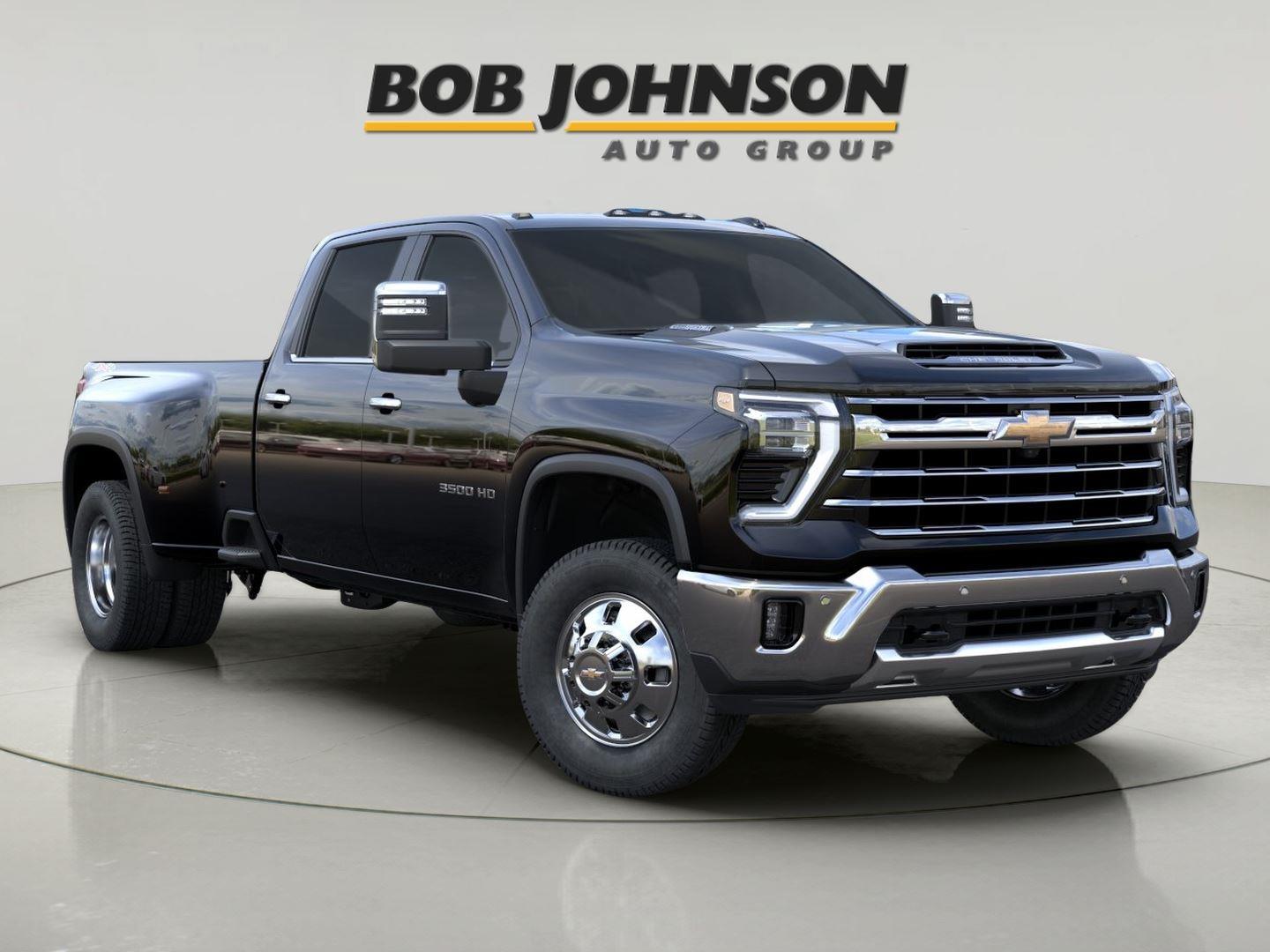 Black 2026 Chevrolet Silverado 3500HD Pickup Truck Four-Wheel Drive Automatic
