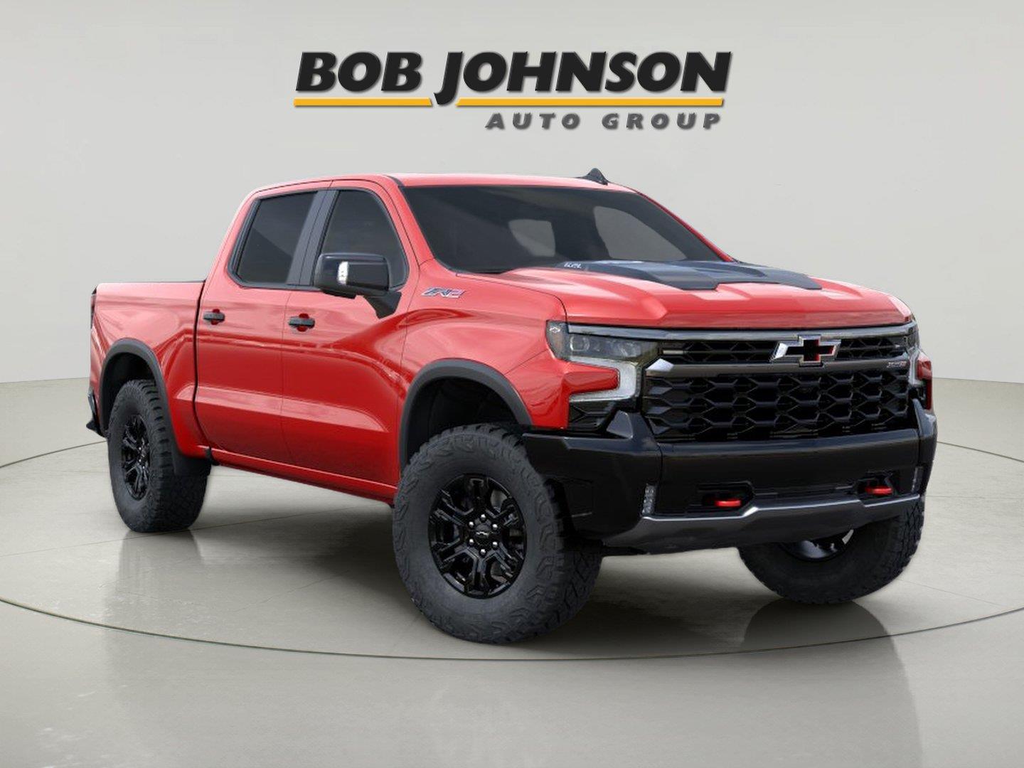 Red Hot 2026 Chevrolet Silverado 1500 Pickup Truck Four-Wheel Drive Automatic
