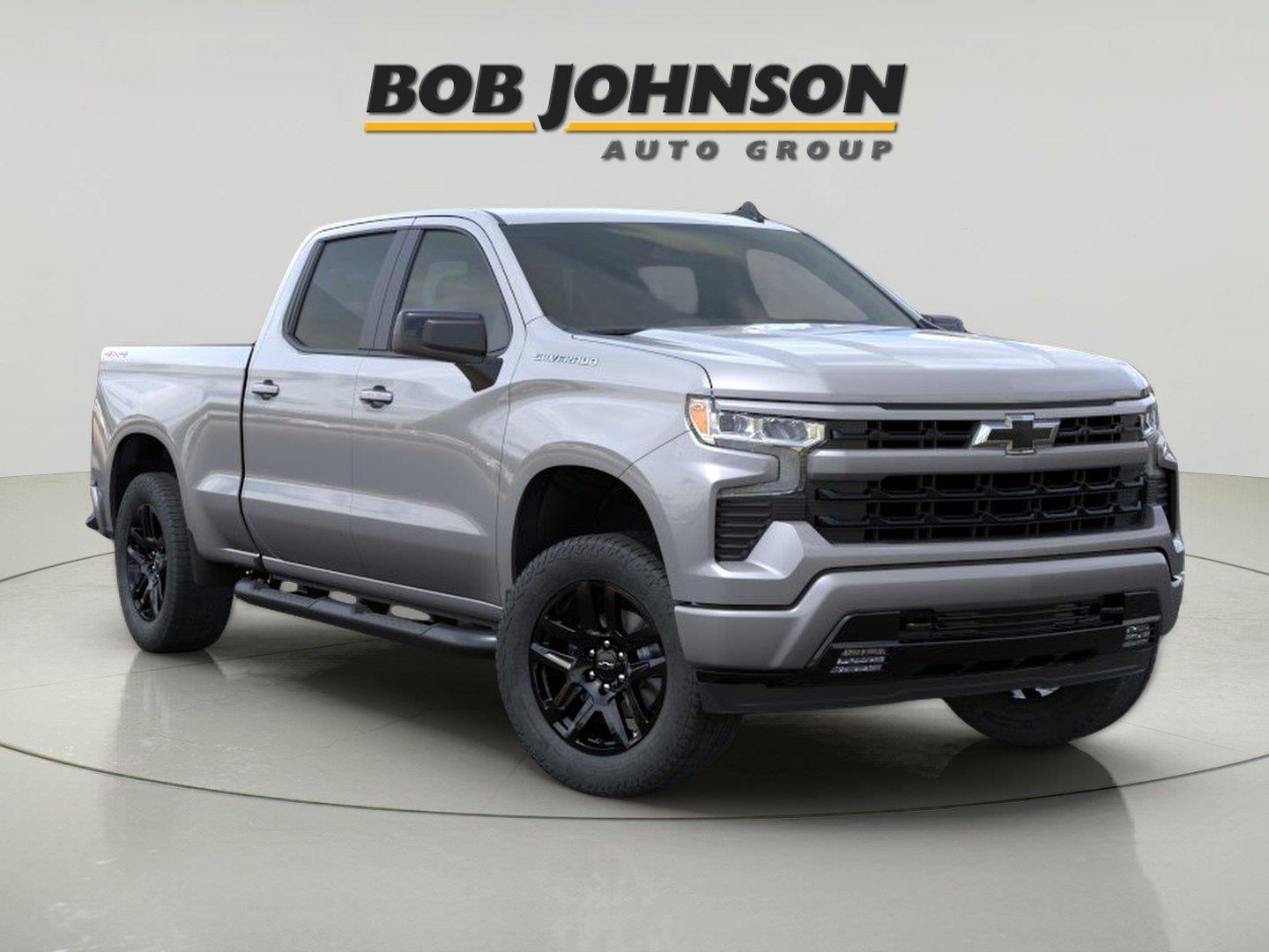 Sterling Gray Metallic 2026 Chevrolet Silverado 1500 Pickup Truck Four-Wheel Drive 8-Speed Automatic