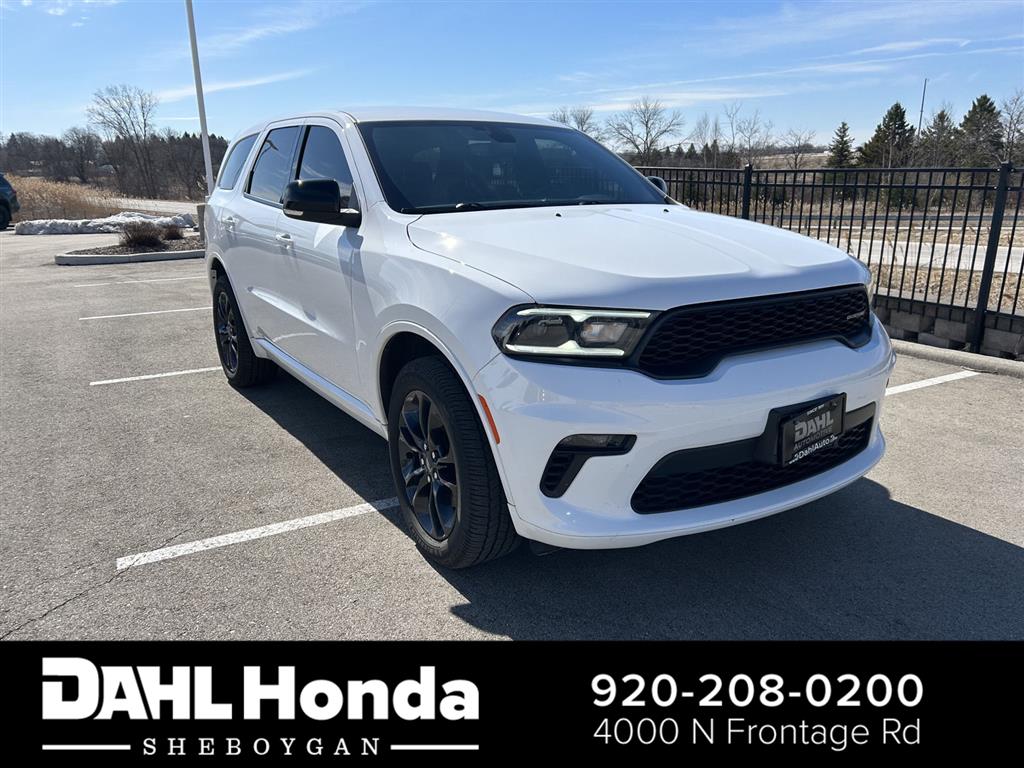 White Knuckle Clearcoat 2021 Dodge Durango GT Plus AWD SUV / Crossover All-Wheel Drive 8-Speed Automatic