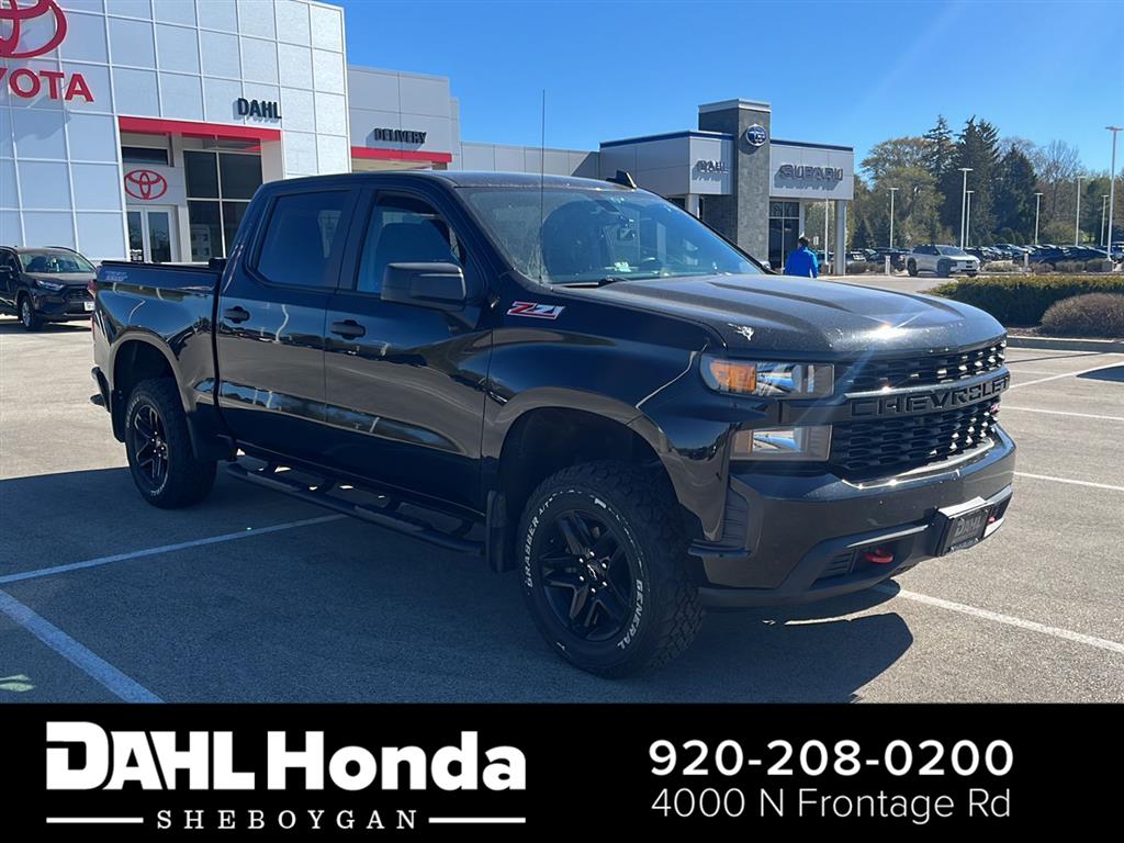 Black 2019 Chevrolet Silverado 1500 Pickup Truck Four-Wheel Drive 6-Speed Automatic