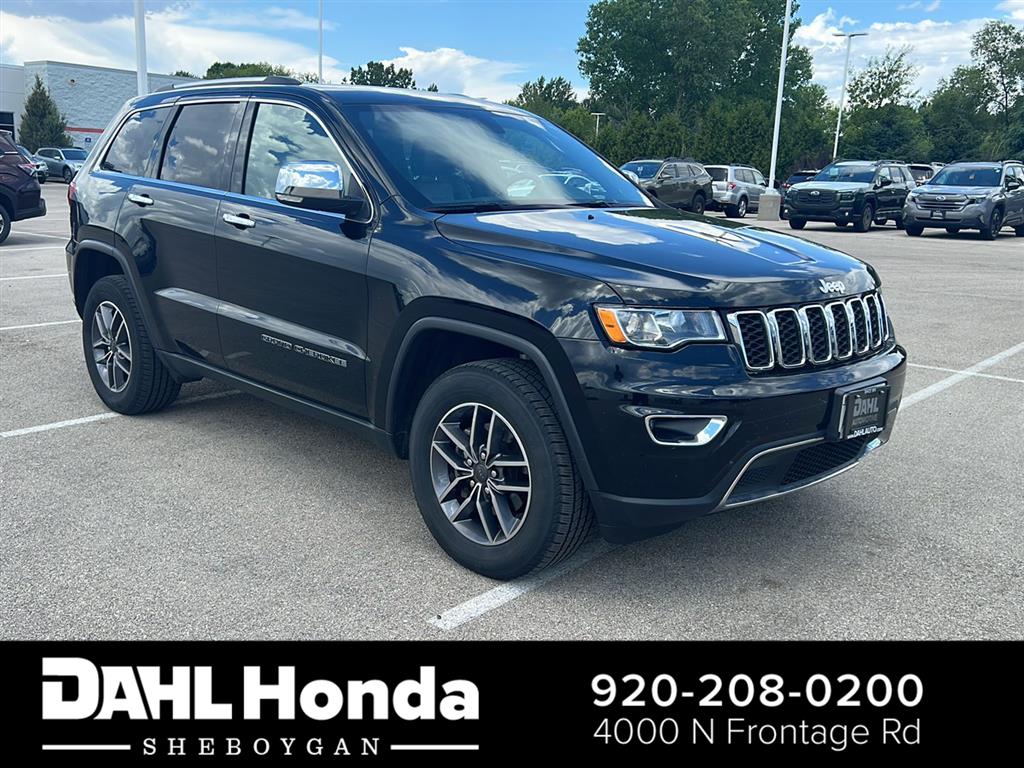 Diamond Black Crystal Pearlcoat 2019 Jeep Grand Cherokee SUV / Crossover Four-Wheel Drive 8-Speed Automatic