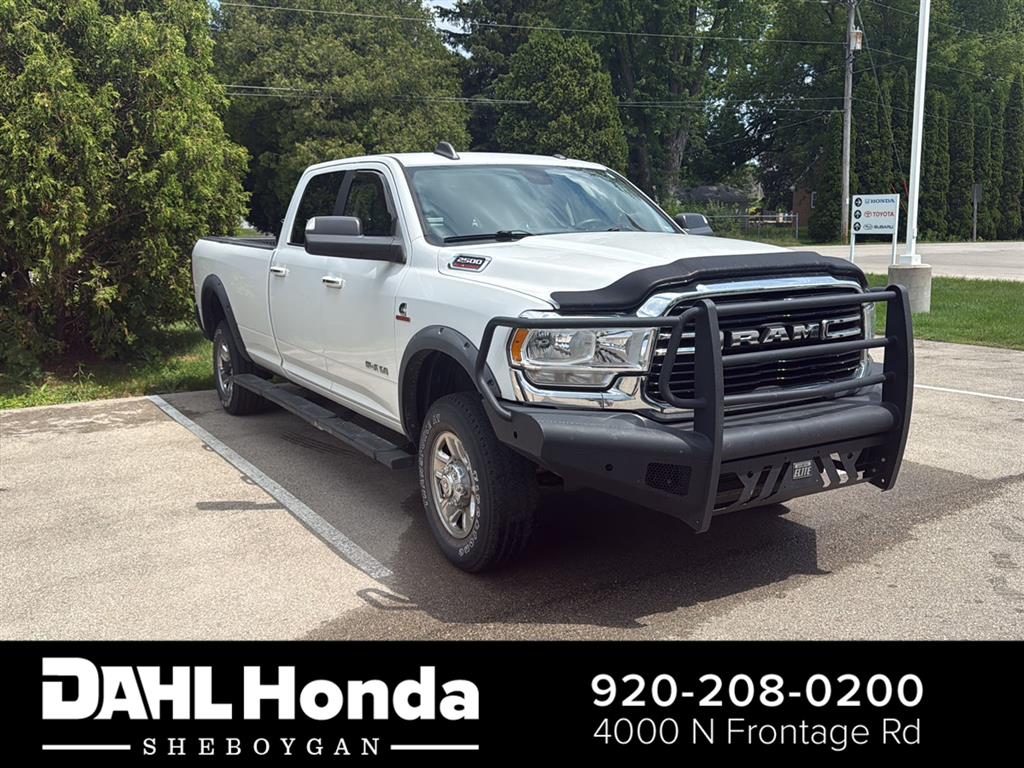 Bright White 2019 RAM 2500 Pickup Truck Four-Wheel Drive 6-Speed Automatic