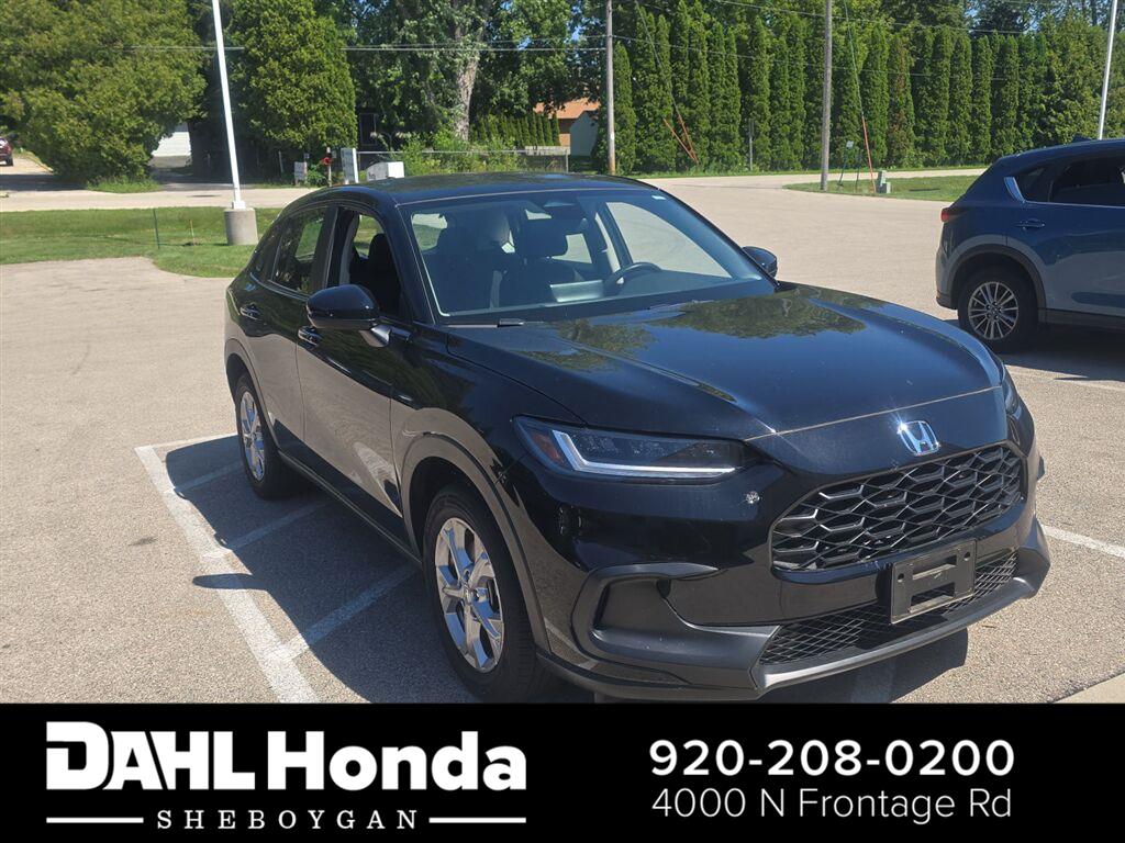 Crystal Black Pearl 2024 Honda HR-V SUV / Crossover All-Wheel Drive Continuously Variable Transmission