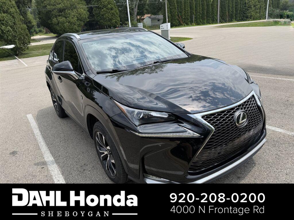 Black (Obsidian) 2017 Lexus NX SUV / Crossover All-Wheel Drive Automatic