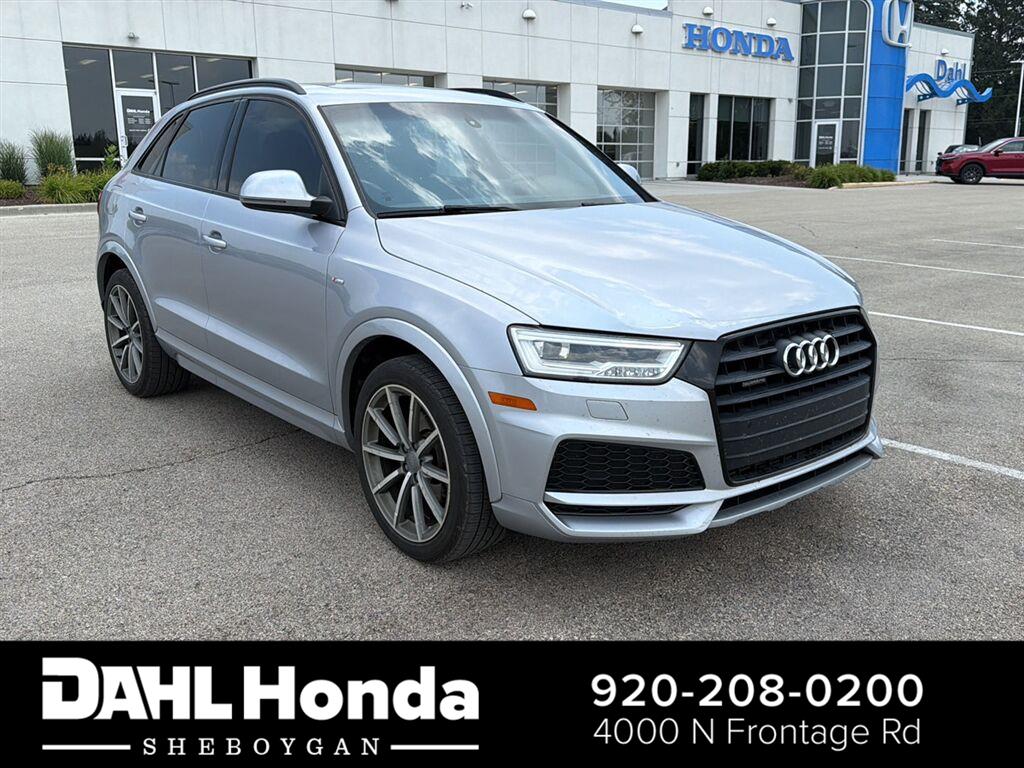 Florett Silver Metallic 2018 Audi Q3 SUV / Crossover All-Wheel Drive Automatic