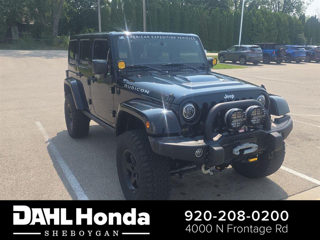 Black Clearcoat 2016 Jeep Wrangler SUV / Crossover Four-Wheel Drive 5-Speed Automatic