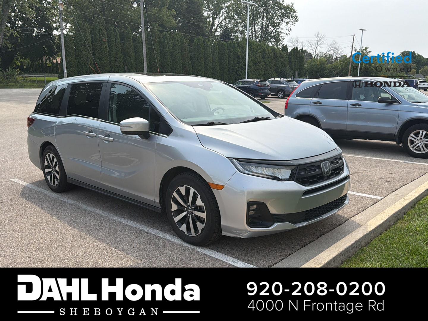Crystal Black Pearl 2025 Honda Odyssey Minivan Front-Wheel Drive Automatic