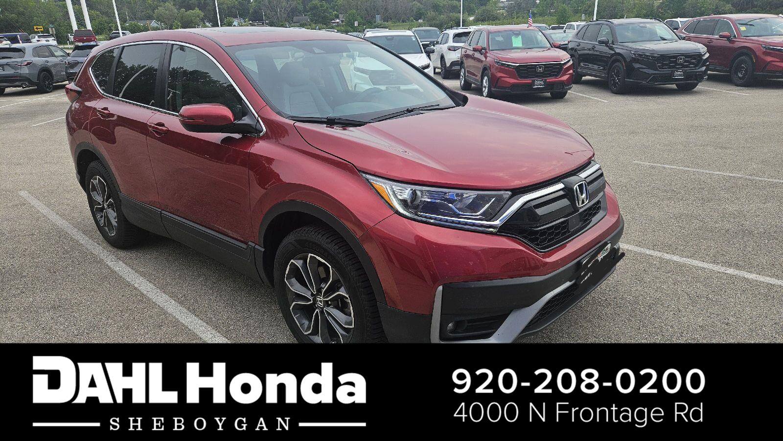 Radiant Red Metallic 2022 Honda CR-V SUV / Crossover All-Wheel Drive Continuously Variable Transmission