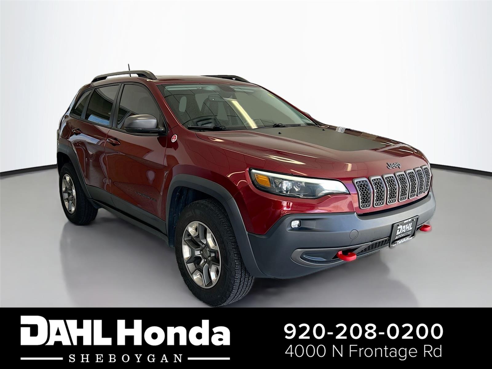 Velvet Red Pearlcoat 2019 Jeep Cherokee Trailhawk 4WD SUV / Crossover Four-Wheel Drive 9-Speed Automatic