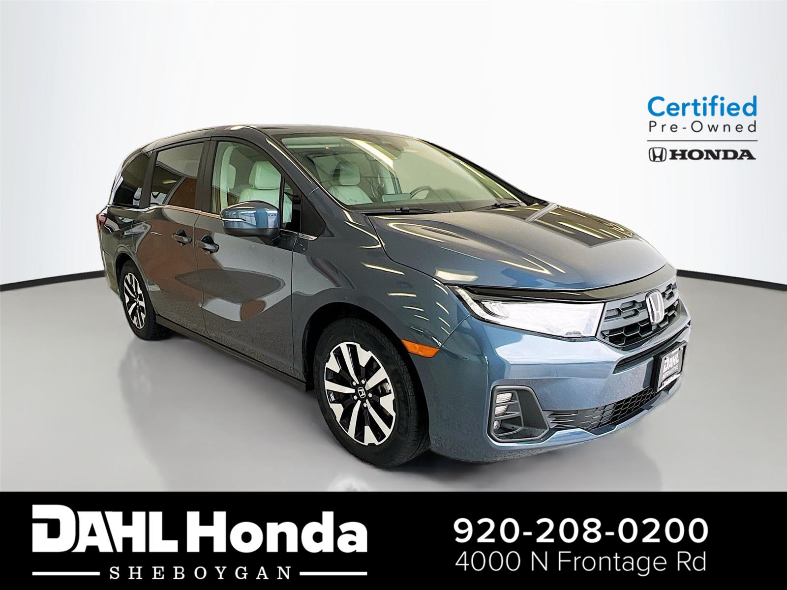 Smoke Blue Pearl 2025 Honda Odyssey EX-L FWD Minivan Front-Wheel Drive Automatic