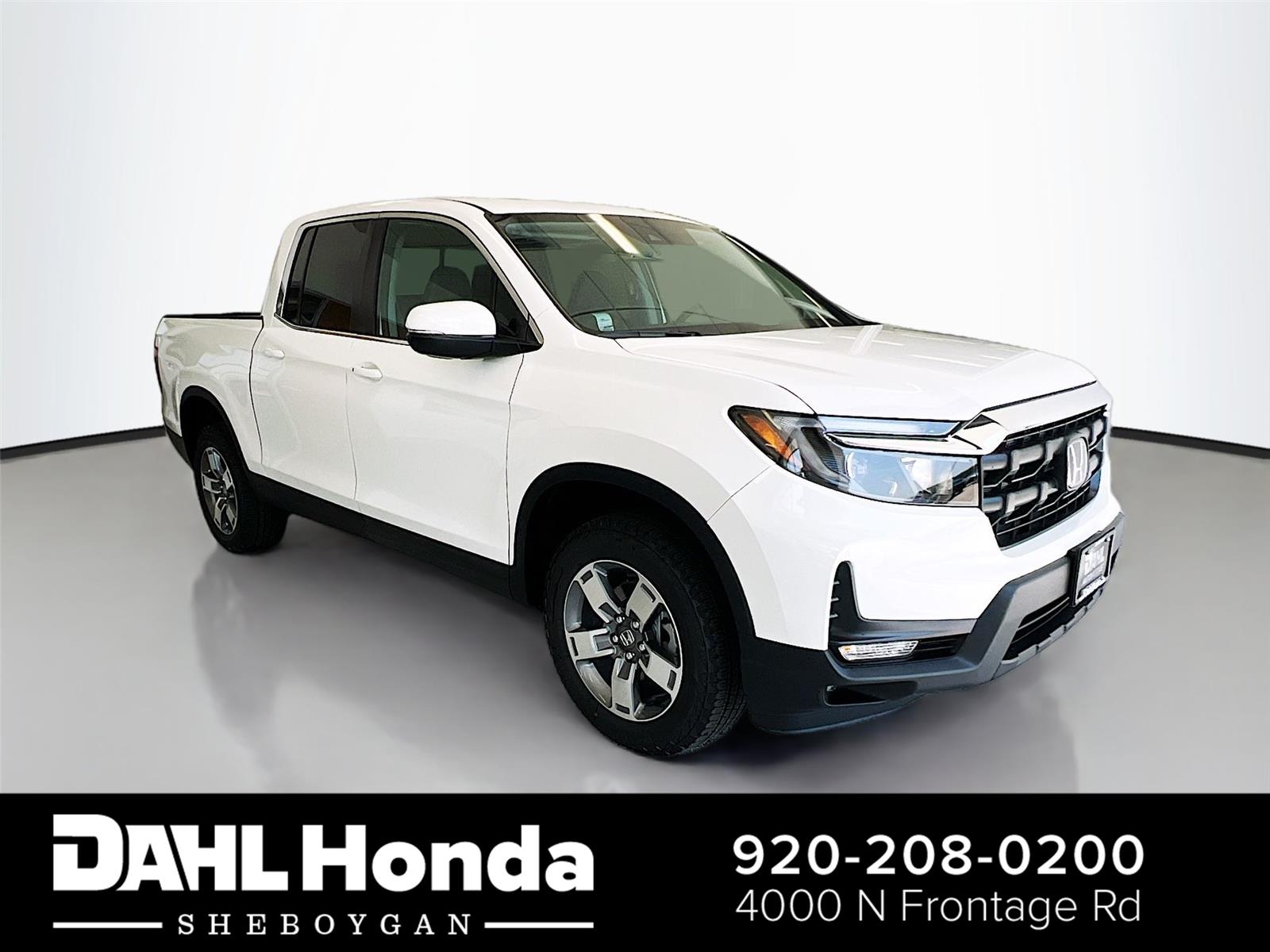 Platinum White Pearl 2026 Honda Ridgeline Pickup Truck All-Wheel Drive 9-Speed Automatic