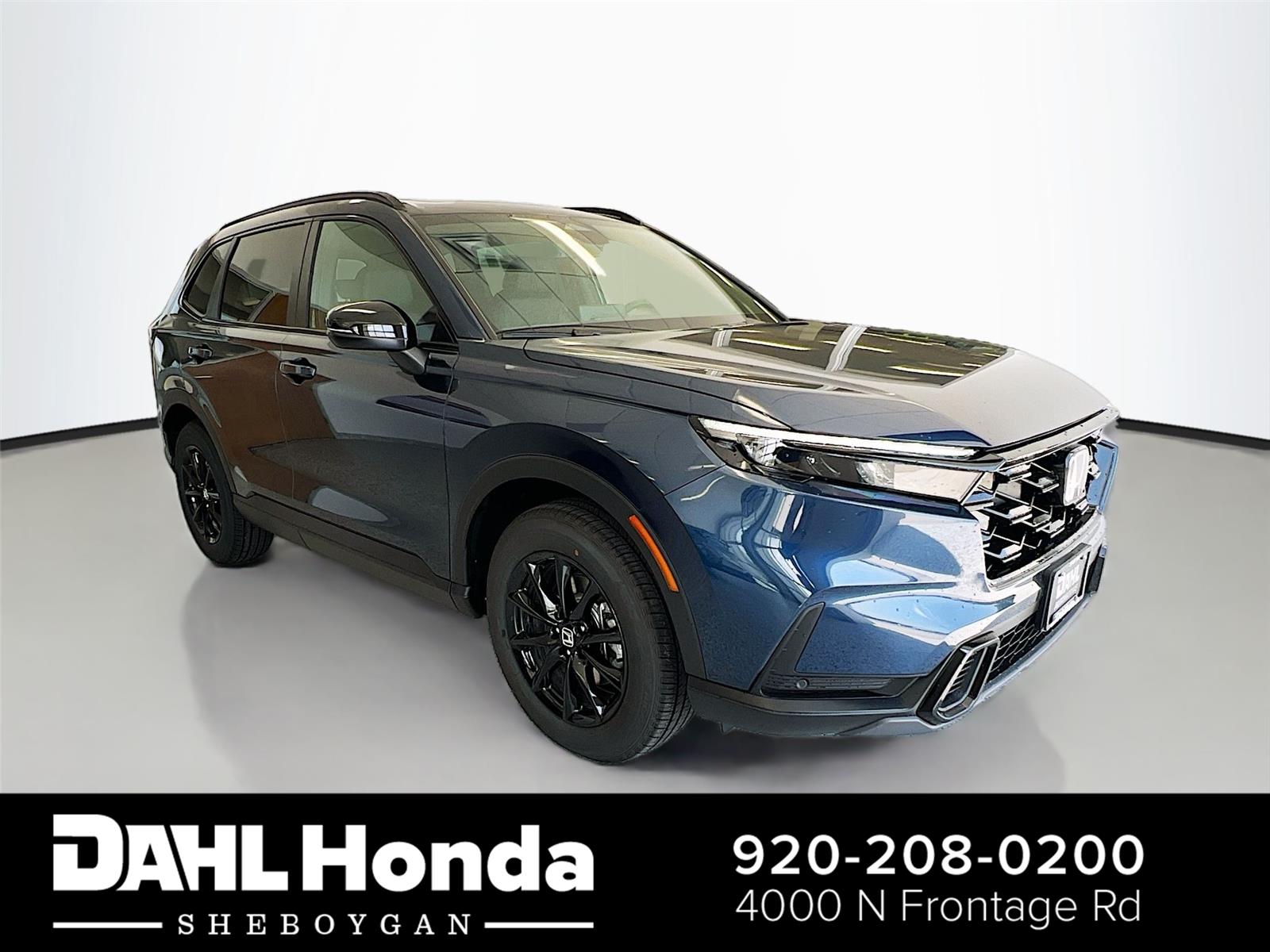 Canyon River Blue Metallic 2026 Honda CR-V Hybrid SUV / Crossover All-Wheel Drive 1-Speed Dual Clutch